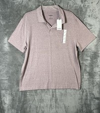 Goodfellow Co Men s Standard Fit Short Sleeve Cotton Polo Shirt XL Marv