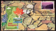 2008 72c 13 Mile Woods Airmail (C144) - LAZ FDC Collage FDC OF85