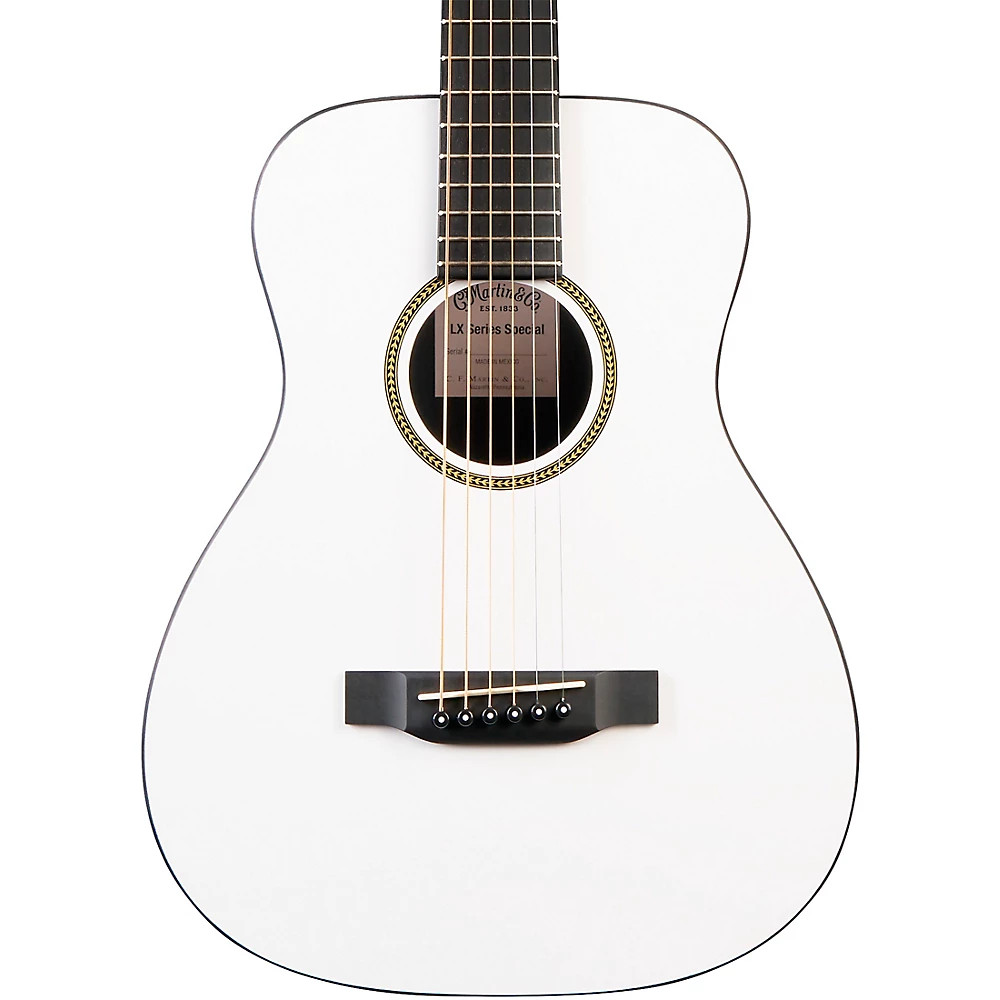 Martin LX1 Special Little Martin Acoustic Guitar - White | eBay