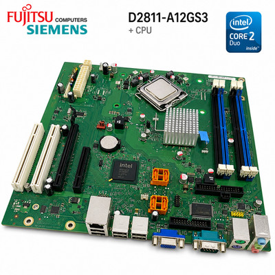 Fujitsu D2811-A12 GS3 + Intel Core 2 Duo E8500 3.16GHz Socket 775 DDR2 Q43
