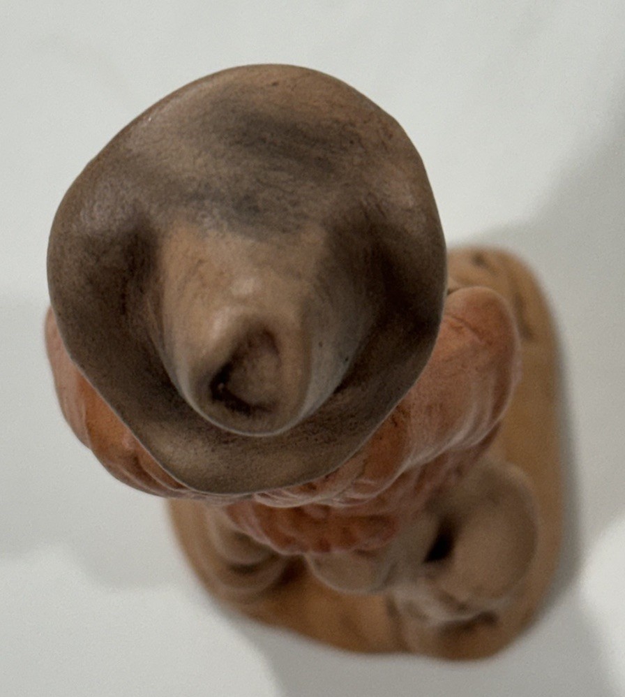 Atlantic Mold Nativity Shepherd Boy with Flute Horn Ceramic Replacement