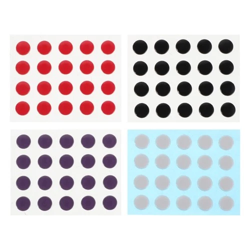 4pcs Universal Round Dots Mouse Feet Skates For Gaming Mouse Stickers - Diy