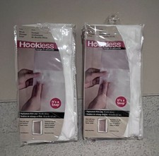 Hookless Snap In Shower Curtain Liner Frosty Set Of 2 New 70  W X 54  L Kohls New