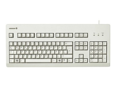 CHERRY G80-3000 Keyboard PS/2, USB US light grey US light grey G80-3000LPCEU-0