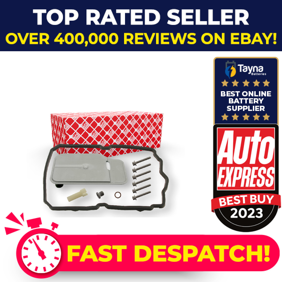 Automatic GearBox Oil Filter fits MERCEDES C250 1.8 2.0 2.5 2.2D 2008 on Febi