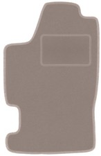 Fahrermatte Fußmatten Automatten Velours Beige für Renault Laguna I 1994-2001