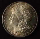 1891-S $1 MORGAN SILVER DOLLAR HIGHER GRADE US COIN