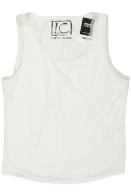 Luisa Cerano Top Damen Trägertop Tanktop Unterhemd Gr. EU 42 Weiß #me6uru5