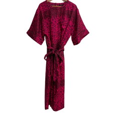 MARC by Marc Jacobs Silk Leopard Print Dress Pink Size S Used