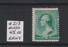 #213 US Classic Stamp: MHOG...Good CV $45.00 low start — photo 1