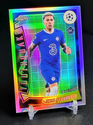 Enzo Fernandez - 2022-23 Topps Chrome UEFA Club Competitions - Youthquake #YQ-45