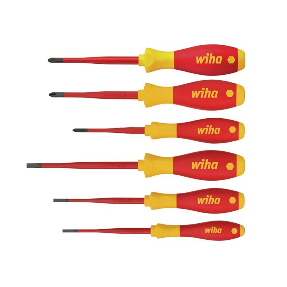 Wiha SoftFinish® electric SL/PH/PZS Screwdriver Set, 6 Piece - Image 5