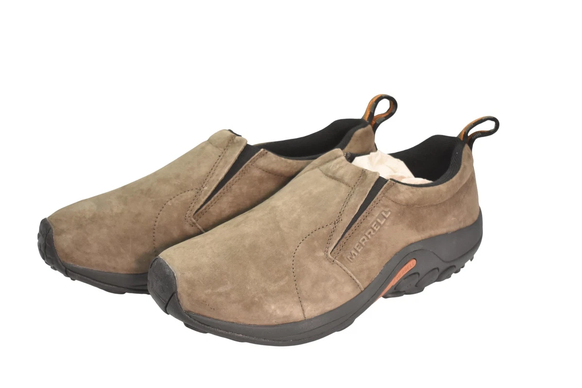 Merrell Jungle Moc Mens 10 Brown Suede Clog Slip On Loafers Casual Comfort Shoes Merrell Brown Casual Shoes Jungle Moc for Men for sale | eBay main image 2