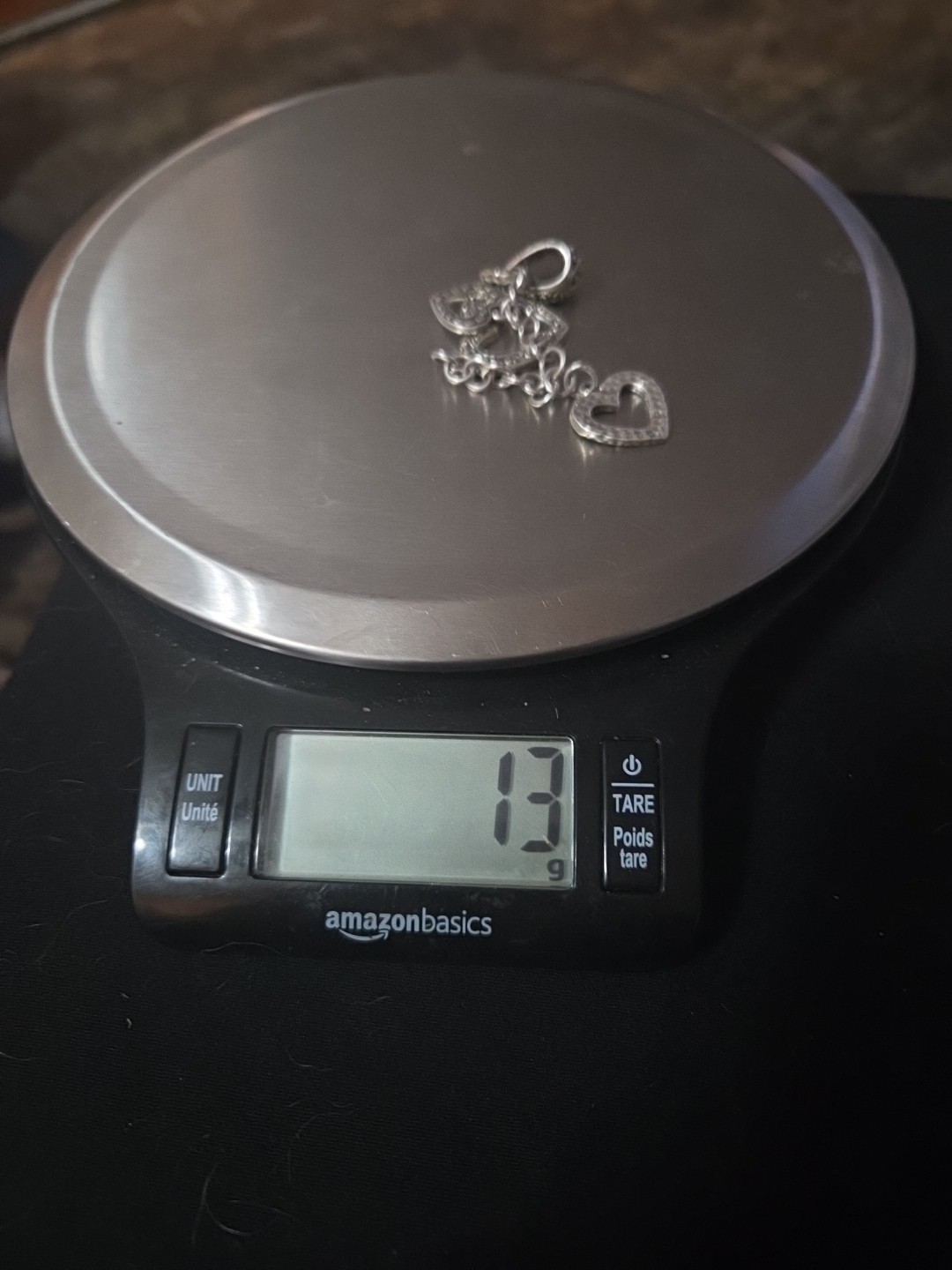 Sarda Artisan of Bali Sterling Silver Hanging Hearts Pendant