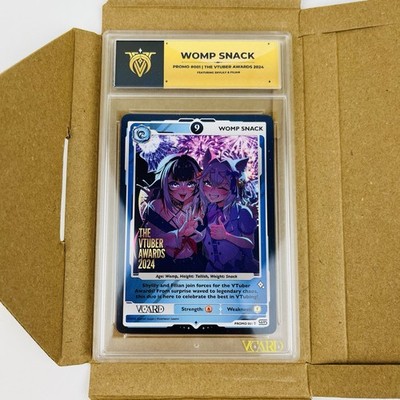 VCard TCG Vtuber Awards 2024 Promo Card - Womp Snack Slab Full Art