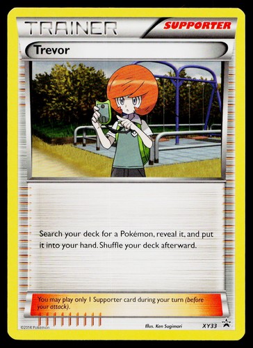 Trevor XY33 Promo XY Promo Pokemon