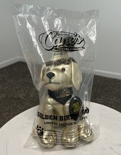 Raising Cane s Dog Puppy 2025 Plush Golden 28th Birthday Cane Gold NEW Sealed