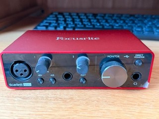 Focusrite Scarlett Solo 3rd Gen USB Audio Interface. Immaculate condition.