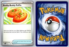 BUDDY-BUDDY POFFIN 184/217 COMMON ASCENDED HEROES POKEMON NM/M