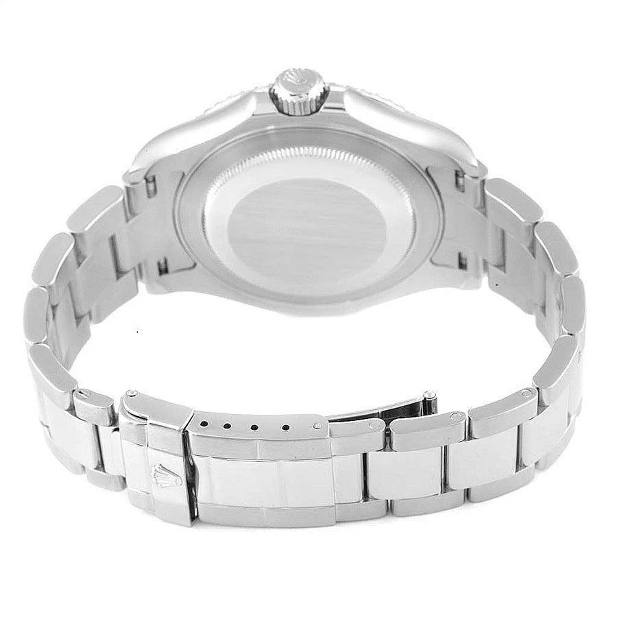 Reloj Rolex Yacht-Master 16622 esfera gris plata acero inoxidable 40 mm para hombre Foto 3 de 4