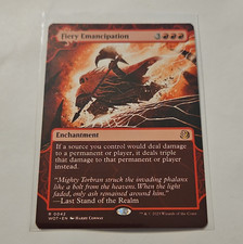 MTG Fiery Emancipation 0042 EN Rare Alt Art Regular