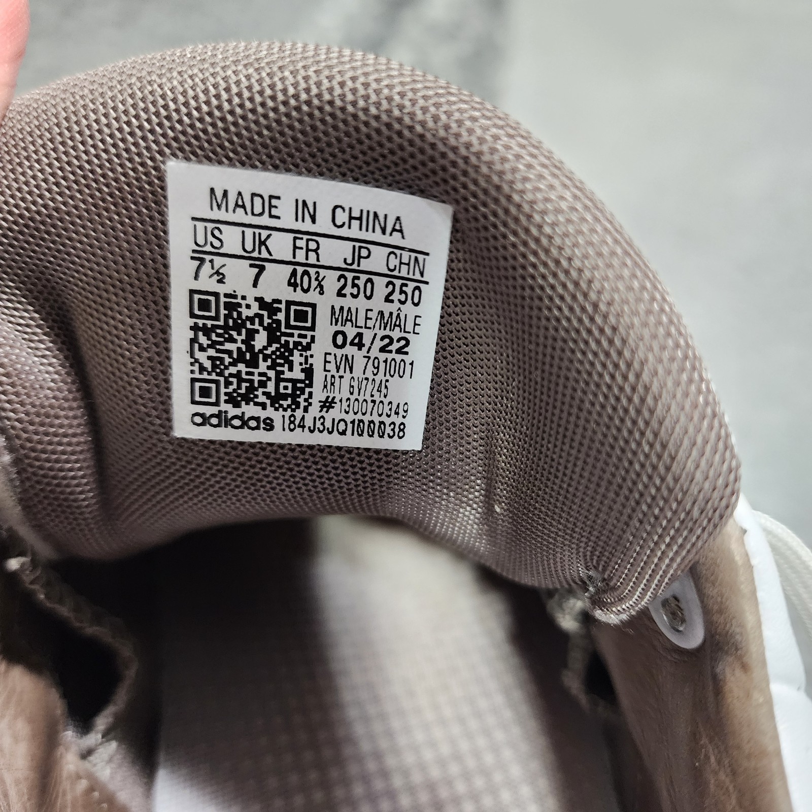 Adidas Men's Tour360 24 Boost Golf Shoes White Silver Size Size 7.5 Lace Up thumbnail 6