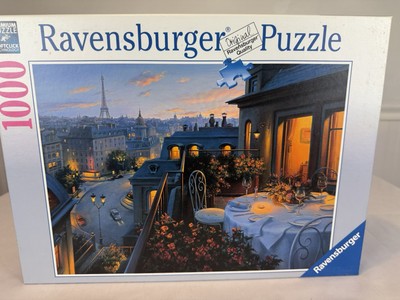 Paris Balcony by Eugene Lushpin 1000 piece puzzle Ravensburger 2014