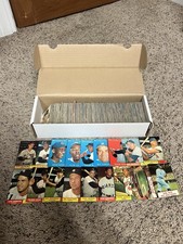 1961 TOPPS BASEBALL PARTIAL SET VINTAGE 500+ CARD LOT ROOKIES HOF - All Trimmed