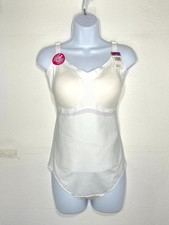 NWT Maidenform Women's 2XL Power Players Thong Bodysuit DMS083 White