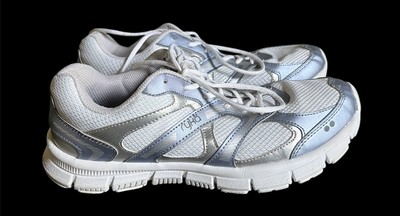 RYKA HARMONY SHOES SNEAKERS WOMENS SZ 10M WHITE BLUE