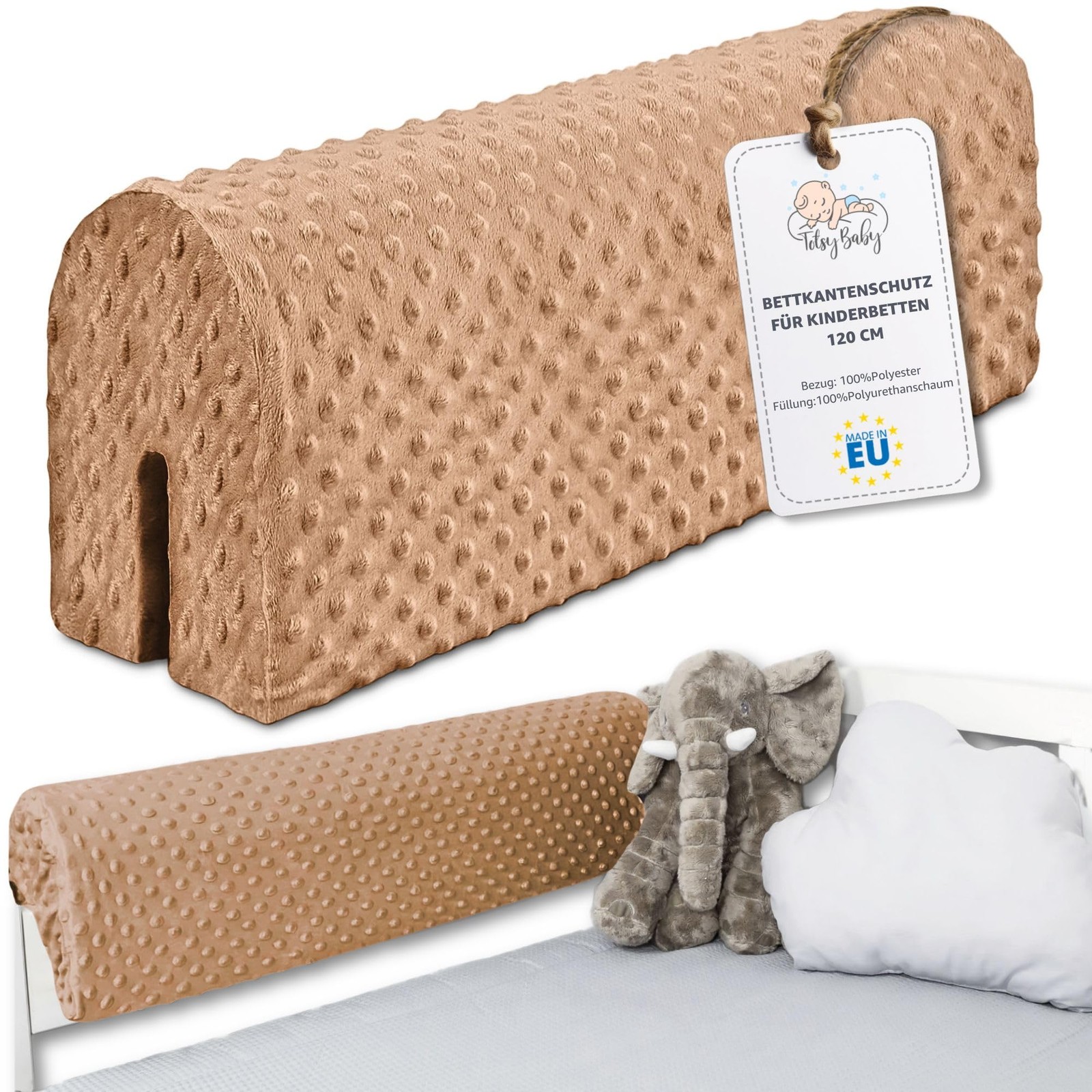 Paracolpi lettino neonato Totsy Baby 120 cm