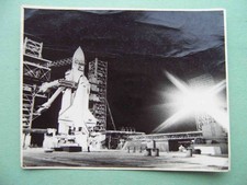 USSR 1988 Start space Shuttle BURAN mission from Cosmodrome BAIKONUR. Real photo
