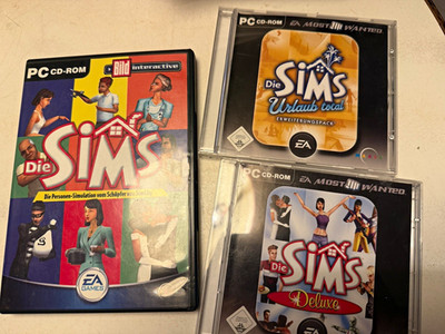 Die Sims PC CD-ROM Spiele-Konvolut inkl. Die Sims 2, Harry Potter, Tomb Raider