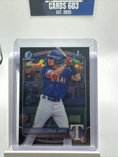 JESUS LOPEZ 2025 Bowman Chrome 1st Reptilian  Refractor SSP