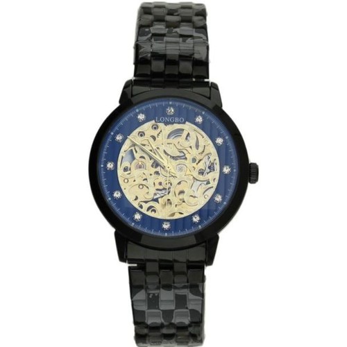 Orologio Longbo Uomo Automatico con Bracciale in Metallo - Gun Metal D2 - Foto 2 di 4