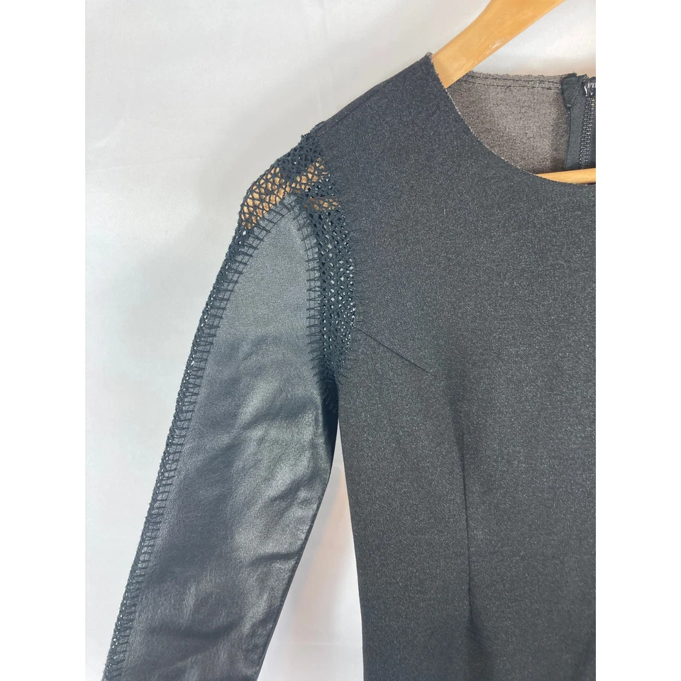 Top Rio de cuero negro Stella & Jamie talla pequeña Foto 4 de 4