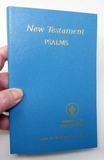New Testament Psalms LARGE PRINT King James Version Bible Softcover