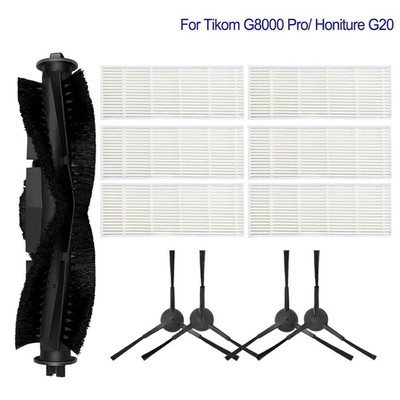 Für Tikom G8000 Pro Honiture G20 Staubsauger Zubehör Roller Side Brush Filter Ki