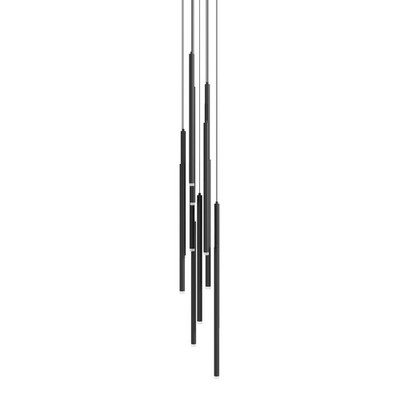 Avenue Lighting HF2801 Filmore Ave. 13 Light 17''W LED Multi Light - Black