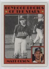 2021 Topps Heritage Boyhood Photos of the Stars Matt Olson #266 17t2