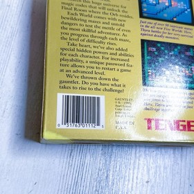 Gauntlet 1 Tengen Authentic Nintendo NES Complete In Box MINTY