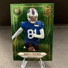 2025 Panini Donruss Elite - Rookies Kaden Prather #122 Green Disco (RC)