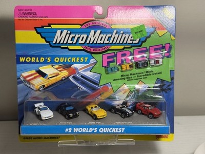 Micro Machines Galoob 1994 World s Quickest 2 Carded Bonus Minis Isuzu Amigo