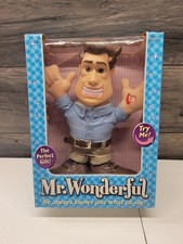 MR. WONDERFUL TALKING FIGURE 2003 ORIGINAL BOX 16 DIFFERENT PHRASES