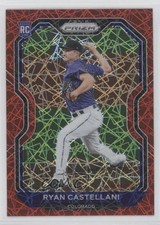 2021 Panini Prizm Red Velocity Prizm Ryan Castellani #91 0ms2
