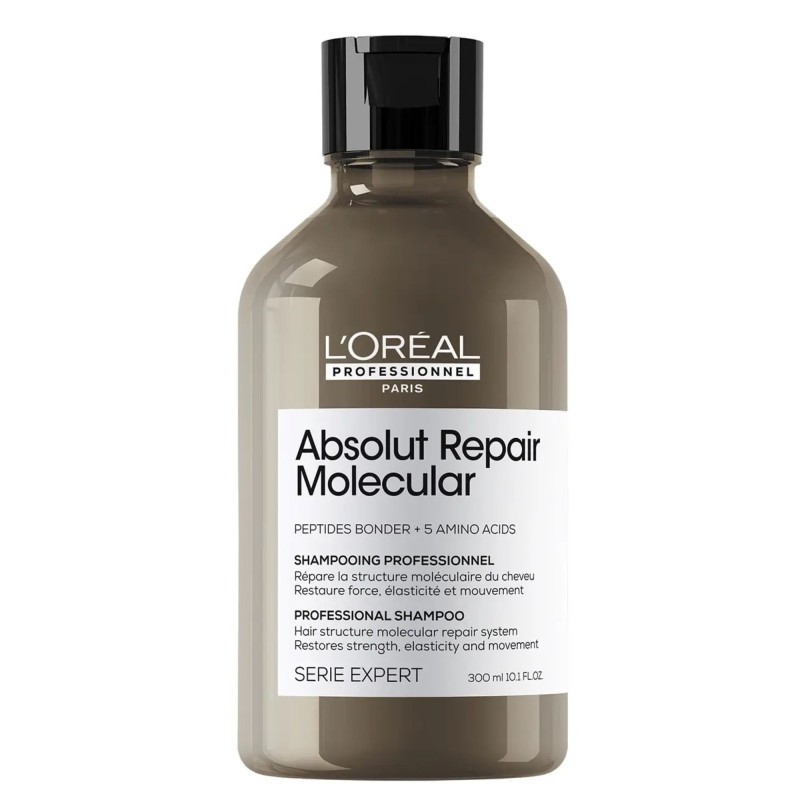 L'Oréal Absolut Repair Molecular shampoing 300 ml le geste quotidien des cheveux sublimés