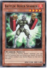 Yugioh - Battlin' Boxer Sparrer LTGY-EN018 Unlimited - Lord of the Tachyon Galax