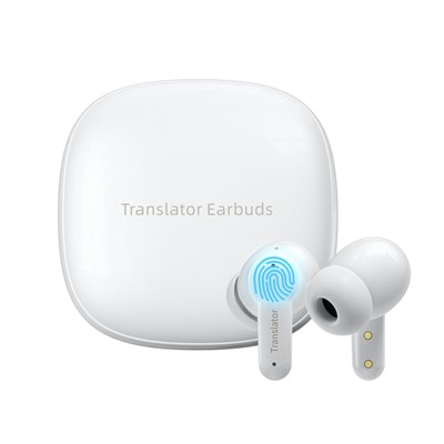 ANFIER M3 Offline AI Translator Earbuds Support 144 Languages & Accents Trans...