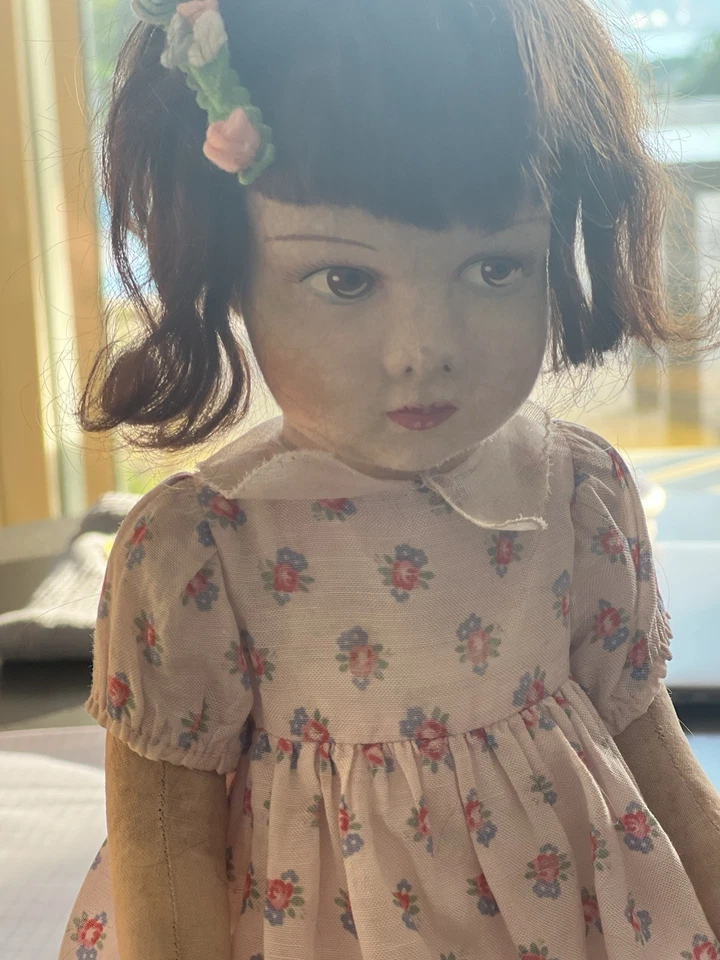 Poupée Lenci originale en feutre – Italie, années 1920–1930 - Photo 3/4