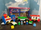 Vintage 80s Fisher Price Little People Express Train #2581 w/ Original Box. MINT